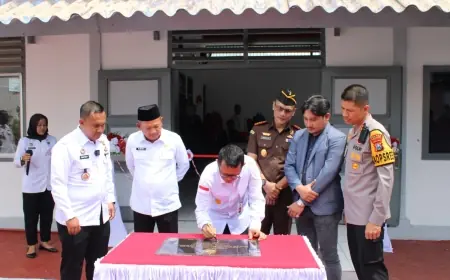 Kakanwil Kemenkumham Jatim Resmikan Ruang Konveksi di Lapas Pasuruan, WBP Siap Berkarya