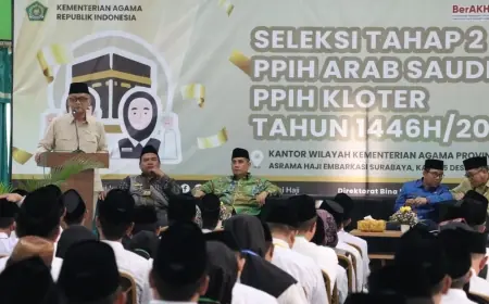 Seleksi Tahap II Petugas Haji Resmi Dibuka, Kepala BP Haji Pastikan Tidak ada Petugas 'Titipan'
