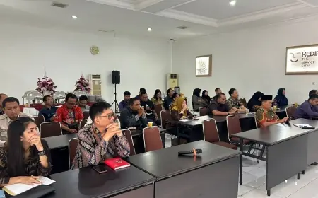 Terapkan Budaya Antikorupsi, DPMPTSP Kota Kediri Gelar Sosialisasi Hukum