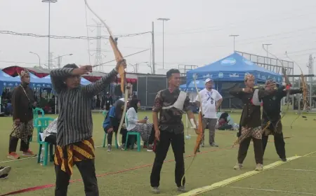 Nanang Rasmawan: Dari Mengantar Anak Berlatih, Hingga Sabet 2 Gelar Panahan Tradisional di FORDA II Jatim