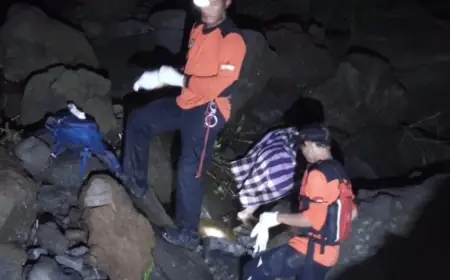 Pendaki Gunung di Mojokerto Tewas Terseret Arus Sungai