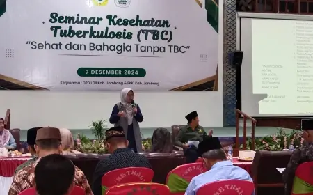 Kasus TBC di Jombang Terus Meningkat, Satu Dokter Per Semester Tangani 4 Pasien Suspek