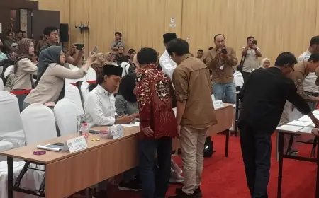 Pilkada Nganjuk, Saksi Muhibbin Aushaf Tolak Tanda Tangan Rekapitulasi, Ini Alasannya