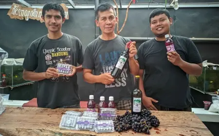 Inovatif, Komunitas di Probolinggo Hasilkan berbagai Produk Olahan Buah Anggur