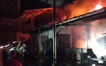 Pabrik Beras di Jember Terbakar, Pemiliknya Rugi Rp4 Miliar