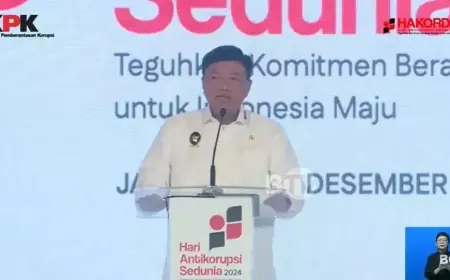 Hari Antikorupsi Sedunia 2024, Menko Polhukam Budi Gunawan Ajak Bangsa Bersatu Lawan Korupsi
