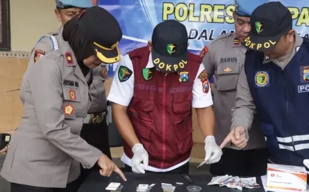 10 Personel Jatanras Polres Sampang Terjaring Tes Urine, Ini Hasilnya