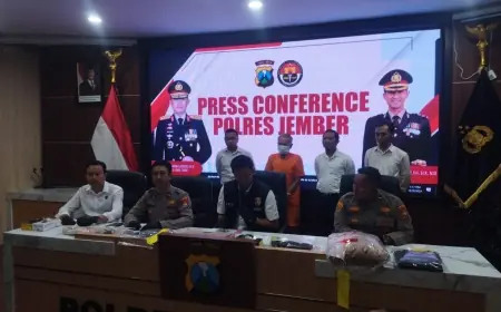 Motif Pembunuhan Wanita di Jember, Cinta Ditolak Kapak Bertindak