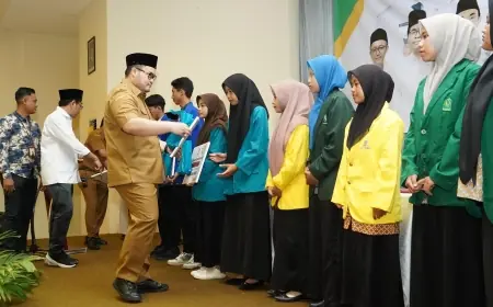 Berhasil Tingkatkan ZIS 70 Persen, Baznas Kediri dan Mas Dhito Luncurkan Program Beasiswa SKSS