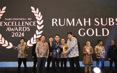 Perumahan The Amarta Lumajang Raih Penghargaan Gold Winner di FIABCI Indonesia Excellence Award 2024