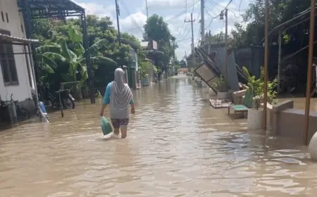 Jombang Diselimuti Banjir, 6 Kecamatan Tenggelam