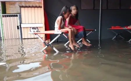 Rentan, Anak-Anak Korban Banjir di Mojokerto Butuh Trauma Healing