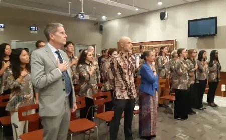 Siap Bertugas, 20 Relawan Peace Corps Indonesia Diresmikan