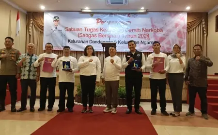 Dua Kelurahan di Kota Kediri Dibuatkan Satgas Antinarkoba