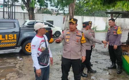 Pemkab dan Polres Sepakat Bangun Embung untuk Atasi Banjir di Jombang