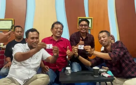 Dua Calon Ketua PWI Mojokerto Raya Siap Bertarung di Konfercab ke-5