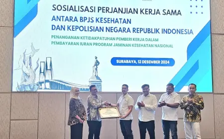 Tangani Perusahaan Tak Tertib JKN, Polres Pasuruan Terima Penghargaan