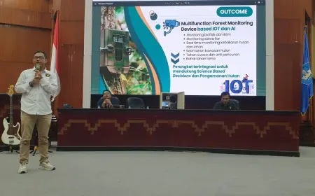 UB Temukan Teknologi Cerdas Berbasis Internet untuk Konservasi Hutan