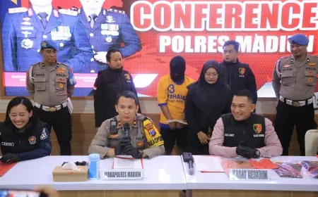 Polres Madiun Ungkap Kasus Pencabulan Anak di Bawah Umur