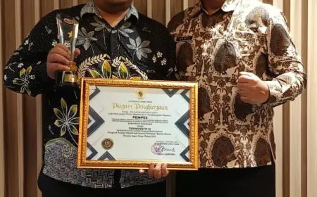 Desa Randupitu Pasuruan Raih Penghargaan Inotek Pengolahan Sampah