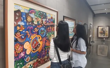 Pameran “Close Open 2024/2025” di Surabaya: Renungan dan Harapan dalam Goresan Kanvas