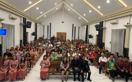 Tokoh Lintas Agama Hadiri Perayaan Natal Jemaah GKA Zion Jombang