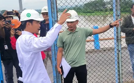 Jelang Puncak Musim Hujan, Perum Jasa Tirta I Cek Kesiapan Bendung Gerak di Bojonegoro