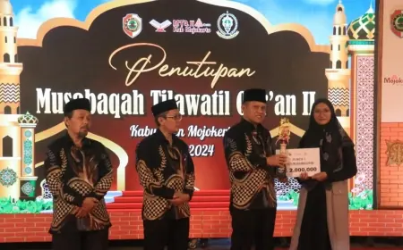 Perlombaan MTQ Tumbuhkan Generasi Qur'ani di Kabupaten Mojokerto