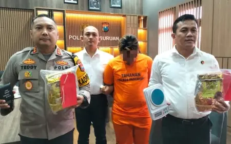 Bandar Sabu 2 Kg Dibekuk Polisi Pasuruan