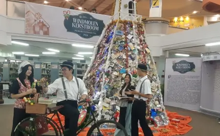 Sambut Natal 2024: PCU Luncurkan Pohon Natal Unik Bertajuk Windmolen Kerstboom