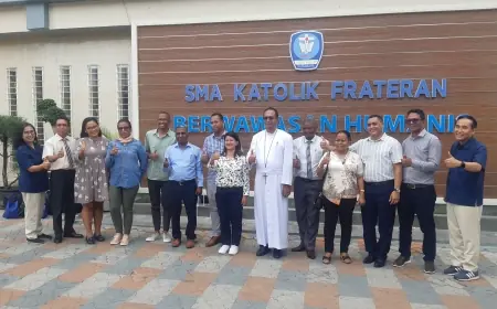 SMA Katolik Frateran Surabaya Jadi Rujukan Madagaskar untuk Pengembangan Guru