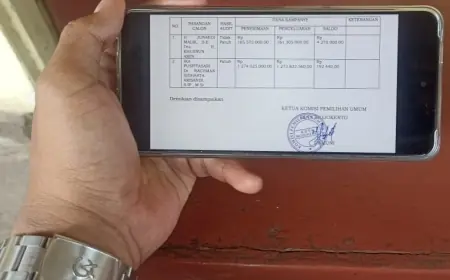Hasil Audit KPU Kota Mojokerto, Junaidi Malik dan Khusnun Amin Dinyatakan Tidak Patuh