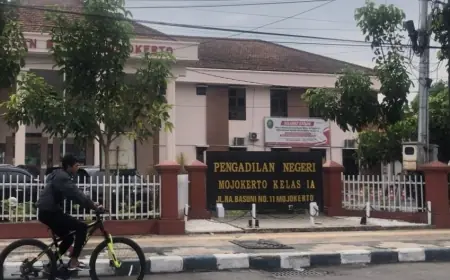 Polwan Bakar Suami Gegara Judi Online di Mojokerto Dituntut 4 Tahun Penjara