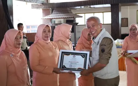 Pj Bupati Nganjuk Dorong Transformasi Peran Wanita pada Peringatan Hari Ibu dan HUT DWP ke-25