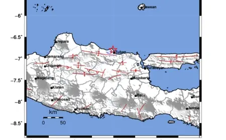 Gempa Bumi Magnitudo 3,3 Guncang Tuban, Warga Diminta Tetap Tenang