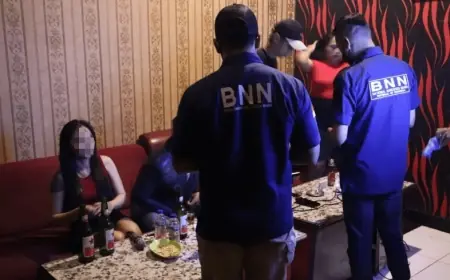 BNN Kota Batu Tes Urine 76 Pengunjung Tempat Hiburan
