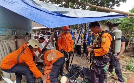 Pria di Bondowoso Tewas saat Kuras Sumur Sedalam 40 Meter, Diduga Kekurangan Oksigen