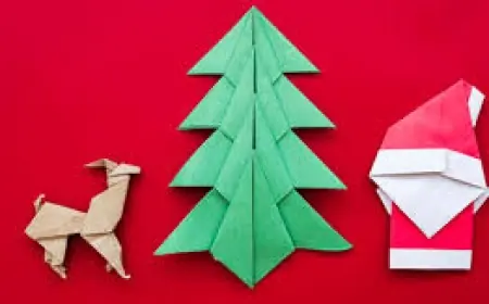 Ini 10 Dekorasi Natal Origami Kreatif yang Bisa Dibuat Bersama Anak untuk Suasana Lebih Meriah