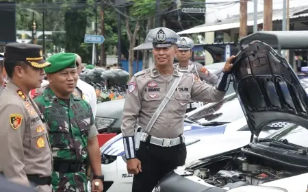 Kapolri Atensi Ketahanan Pangan dan BBM Jelang Nataru di Sampang