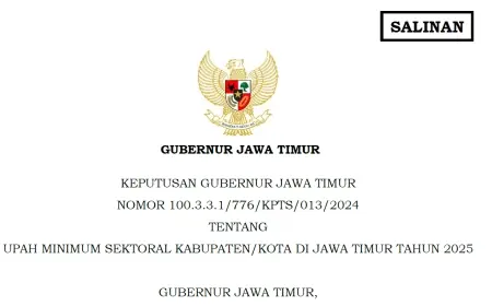 Pengusaha di Mojokerto Menjerit, UMSK 2025 Naik 12 Persen dari UMK 2024