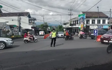 Masuki Peak Season Nataru, Volume Kendaraan Kota Batu Naik 50 Persen