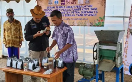 PCU Bawa Teknologi Hijau ke Desa Sumberdem, Dorong Kopi Lokal Berdaya Saing