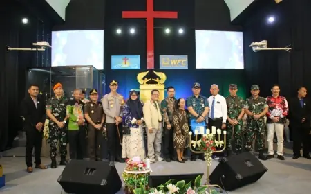 Malam Natal, Kapolres Bersama Forkopimda Kota Madiun Patroli ke Sejumlah Gereja