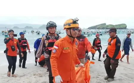 Hilang 6 Hari, Jasad Alvin yang Terseret Arus Sungai Bedadung Ditemukan di Pantai Papuma Jember
