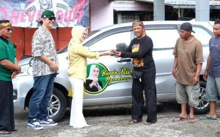 Bantu Kebutuhan Darurat Warga, Anggota Dewan Kabupaten Kediri Pinjamkan Mobil Pribadi
