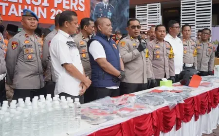 Catatan Akhir Tahun, Laporan Polisi di Polres Probolinggo Kota Turun Jadi 183 Kasus