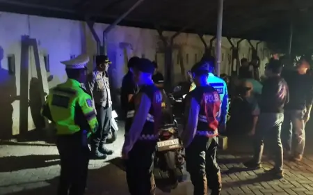 Polisi Nganjuk Tingkatkan Patroli Jelang Natal dan Tahun Baru