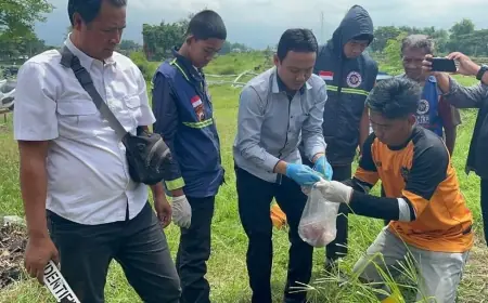Warga Mojokerto Temukan Gumpalan Darah Terbungkus Plastik yang Diduga Janin