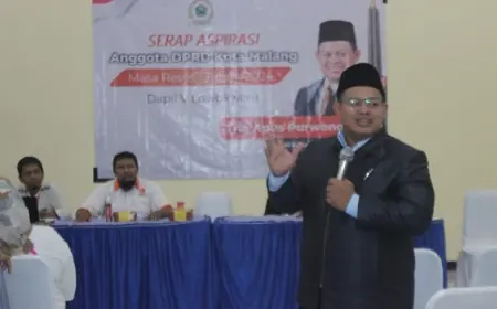 Soroti 10 Hal Penting, Wakil Ketua DPRD Kota Malang, Berikan Refleksi Akhir Tahun