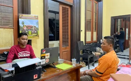 Akhir Tahun 2024, Polres Bondowoso Amankan Pengedar Sabu